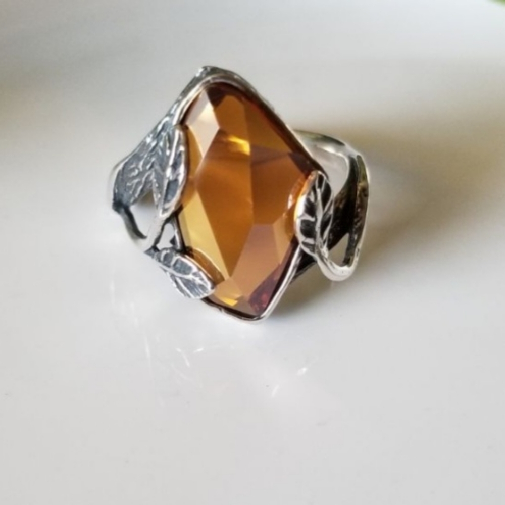 Silpada Leaf Ring - image 1